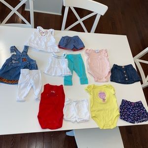 0-3 month girls outfits
